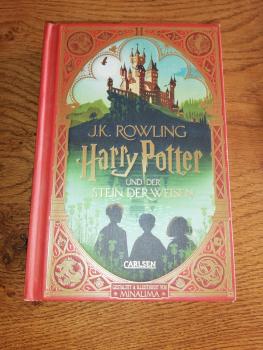Harry Potter und der Stein der Weisen Minalima-Ausgabe mit 3D Papierkunst im Top Zustand